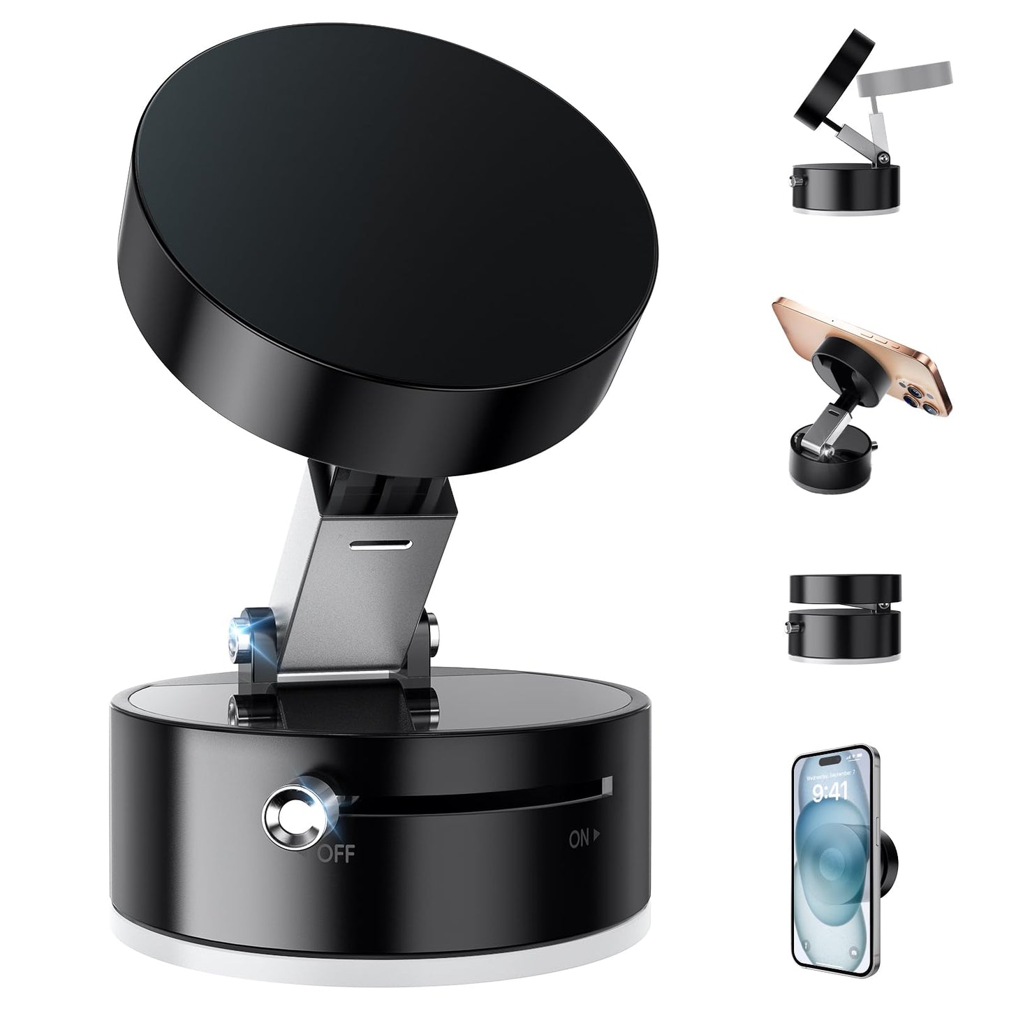 Vacuum Suction Phone Holder