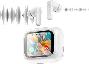 TWS Smart Touch Screen Bluetooth Earphone LX-10