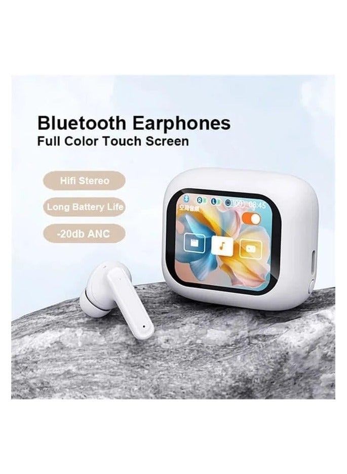 TWS Smart Touch Screen Bluetooth Earphone LX-10