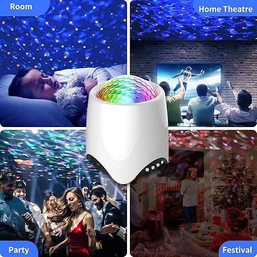 Light Show Projector Bluetooth Speaker