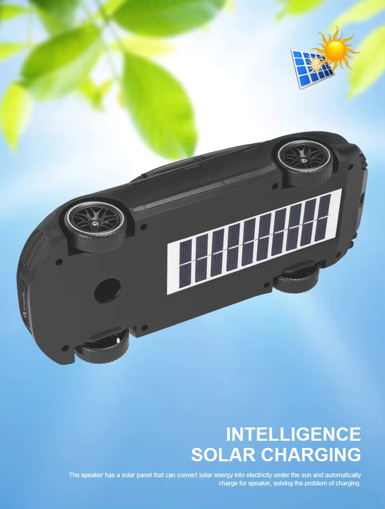 Solar Car Bluetooth Speaker B5